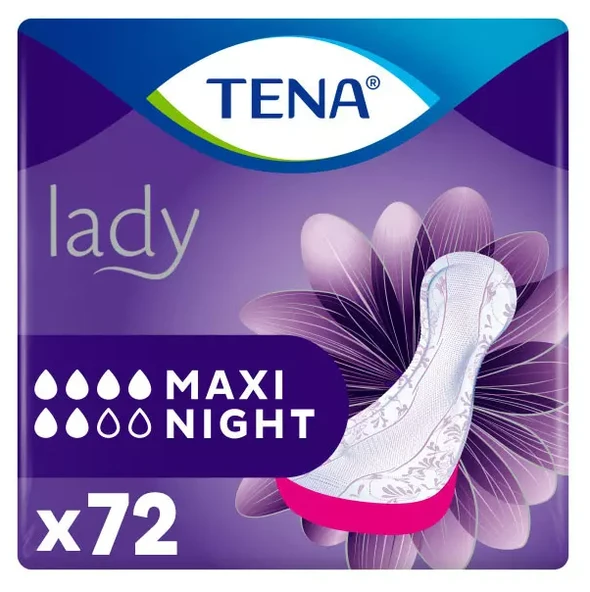 TENA Lady Maxi Night Mesane Pedi 72 Adet ürün görseli 1