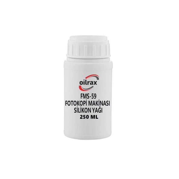 OILRAX FOTOKOPİ MAKİNASI SİLİKON YAĞI - 250 ML(Ricoh Xerox Canon Kyocera Sharp Konica Minolta) ürün görseli 1