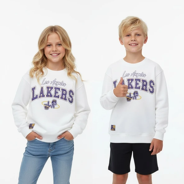 Lakers Çocuk Sweatshirt ürün görseli 1