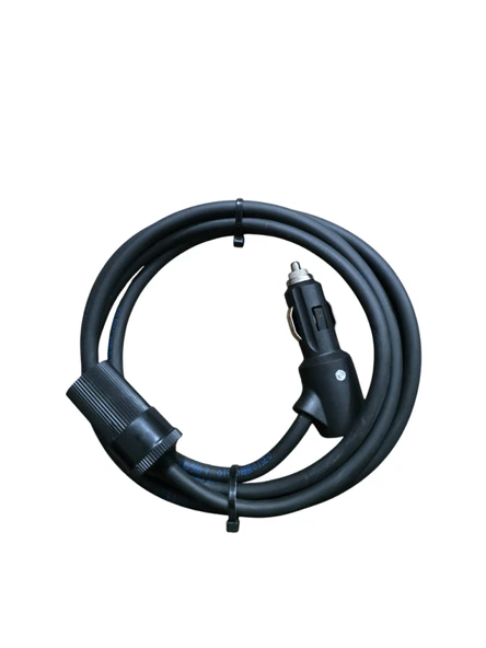 Araç Çakmaklık Uzatma Kablosu 12-24V On/Of Anahtarlı 16A Yüksek Güç Çeken Cihazlara Özel 2 X1,5mm TTR Bakır 2Mt ürün görseli 1