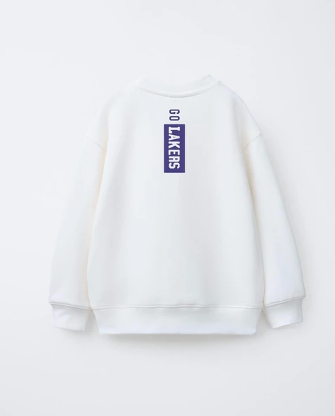 Lakers Çocuk Sweatshirt - Resim 8