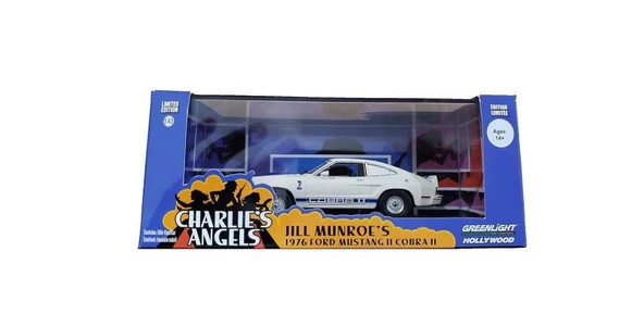 Greenlight Charlie's Angels (1976-1981 TV Serisi) – 1976 Ford Mustang II 1/43 Model Araba ürün görseli 1