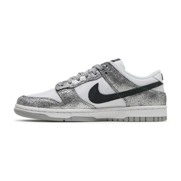 Dunk Low Golden Gals Metallic Silver - Resim 2