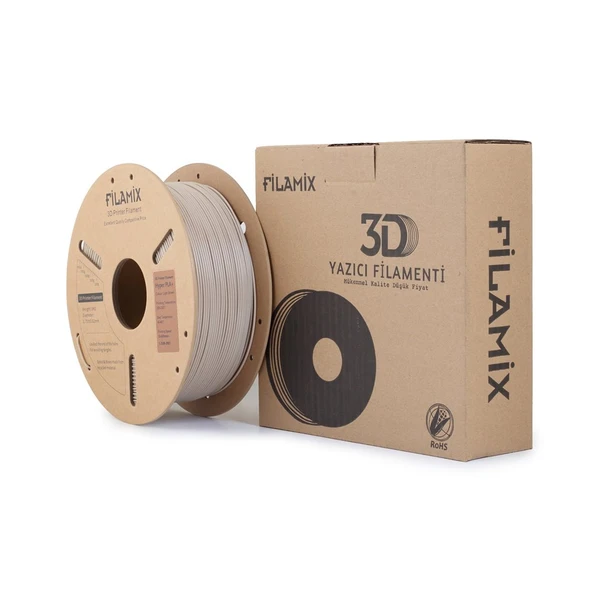 Filamix Hyper Pla Açık Kahve (Bej Ton) Filament 1.75mm 1kg - Yüksek Hızlı Pla ürün görseli 1