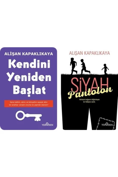 Siyah Pantolon - Kendini Yeniden Başlat - Alişan Kapaklıkaya Set ürün görseli 1