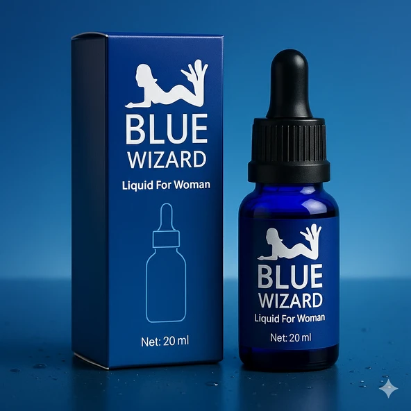 BLue Wizard 1 Kutu Bayanlara ozel vücut geliştirme takviye ve enerji takviyesi 20ml Damla Yüksek Kalite ürün görseli 1