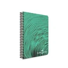Faber Castell Defter Waves Pp Kapak Spiralli 140 Yaprak Kareli 5075000440000 ürün görseli 1