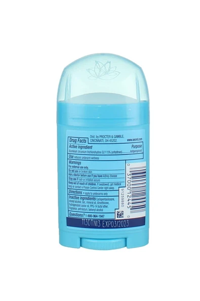 Secret Deodorant Solid Shower Fresh 48 Gr - Resim 3