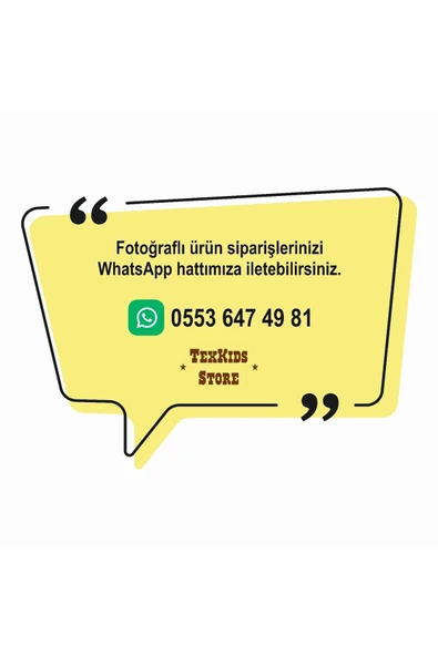 TexKid Kişiye Özel Fotoğraflı Ürün ürün görseli 1