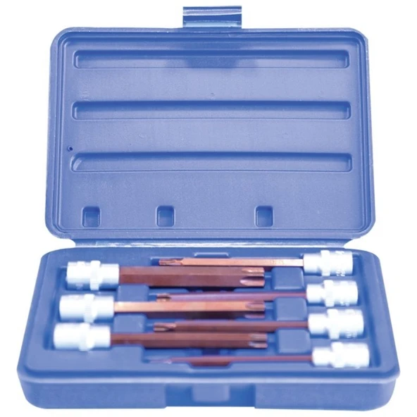 NT TORX LOKMA UZUN 7 PARÇA S2 3/8 NCSETEU38T ürün görseli 1