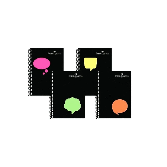 Faber Pp Kapak Defter Neon 2 100Yp Çizgili 5075000054 ürün görseli 1
