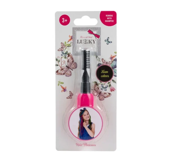 Lukky Saç Maskarası Neon Pembe ürün görseli 1
