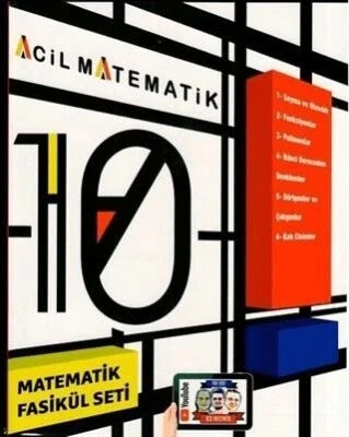 Acil 10.Sınıf Matematik Fasikül Set ürün görseli 1