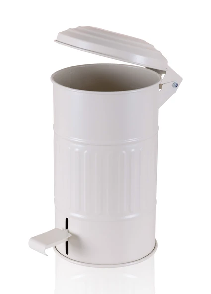 The Mia Banyo Çöp Kovası 5 lt Krem - Resim 3