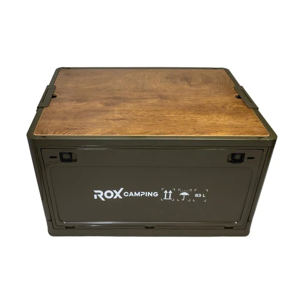 Rox Camping 0305 Katlanır Kamp Kutusu 83 Litre - Resim 2