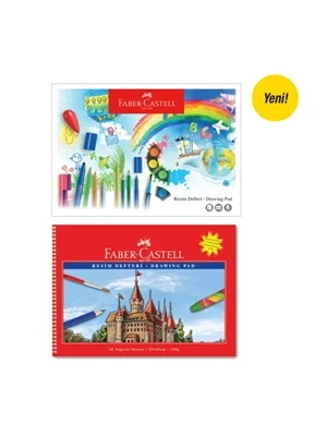 Faber Resim Defteri Karton Kapak 35X50Cm 15 Yp 5075400035 ürün görseli 1