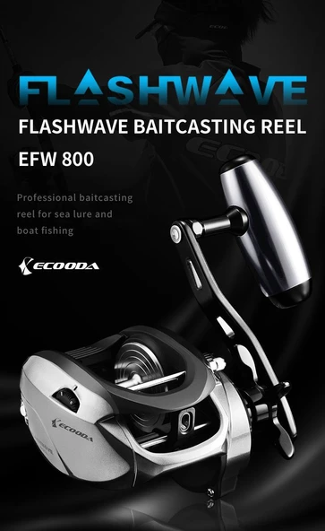 Ecooda Flash Wave 800R Bait Casting Olta Makinesi - Resim 4
