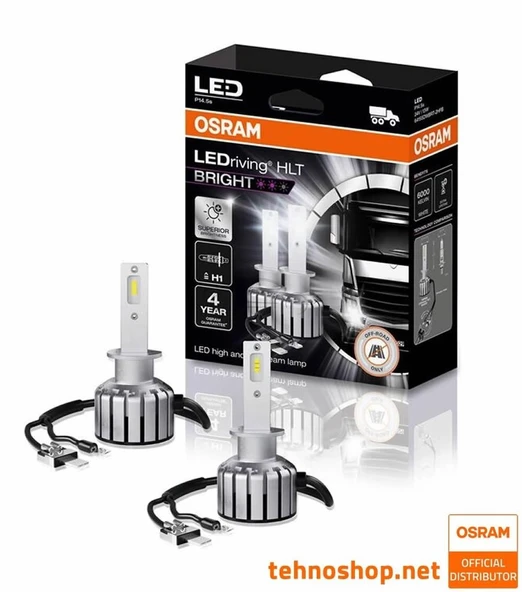 OSRAM 64155DWBRT-2HFB 13W24V P14.5S FS2 OSRAM AMPULH1 BRIGHT ürün görseli 1