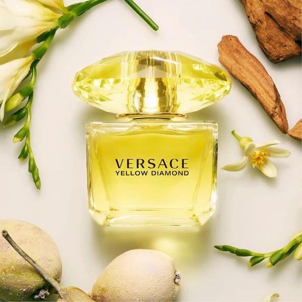 Versace Yellow Diamond EDT 200 ml Kadın Parfümü - Resim 3