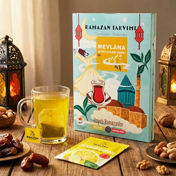 Mevlana Çay Goran Tee – Ramazan Takvimi | Karışık Bitki Çayı Seti (90 Adet) ürün görseli 1