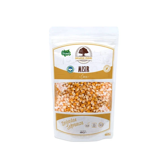Organik Mısır 1kg ürün görseli 1