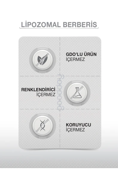 Goodday Lipozomal Berberis 60 Tablet - Resim 5