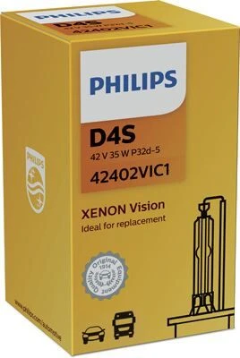 PHILIPS D4S 42V AMPUL 35W 4600K ürün görseli 1
