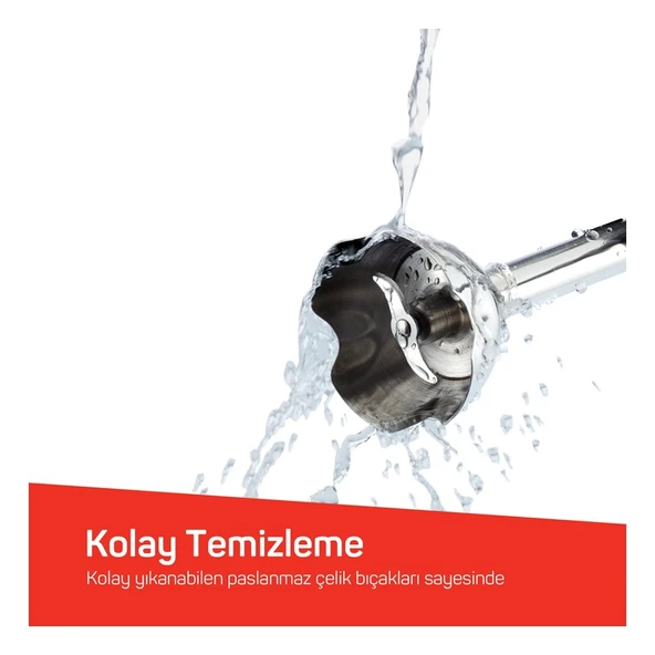 Arzum AR1149-01 Proart Multi Siyah Blender Seti - Resim 7