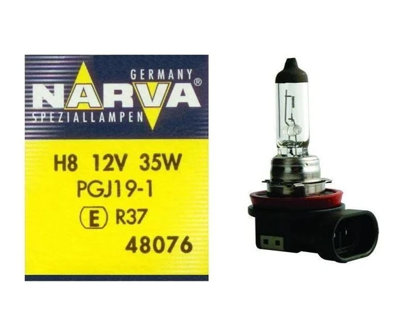 NARVA 12V H8 35W PGJ19-1  HALOJEN AMPUL ürün görseli 1