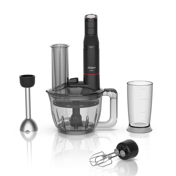 Arzum AR1149-01 Proart Multi Siyah Blender Seti ürün görseli 1