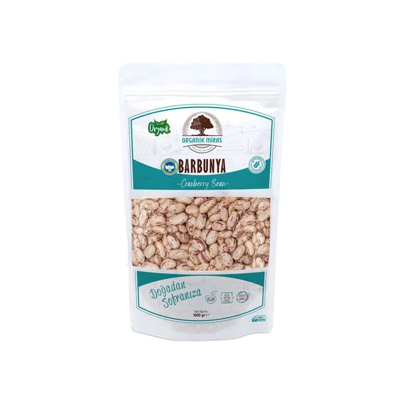 Organik Barbunya 1kg ürün görseli 1