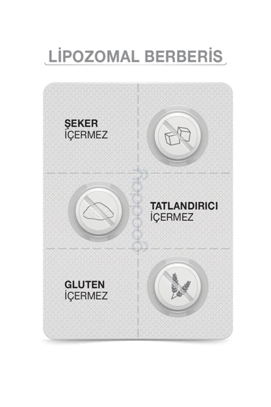 Goodday Lipozomal Berberis 60 Tablet - Resim 4