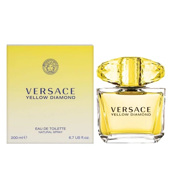 Versace Yellow Diamond EDT 200 ml Kadın Parfümü - Resim 2