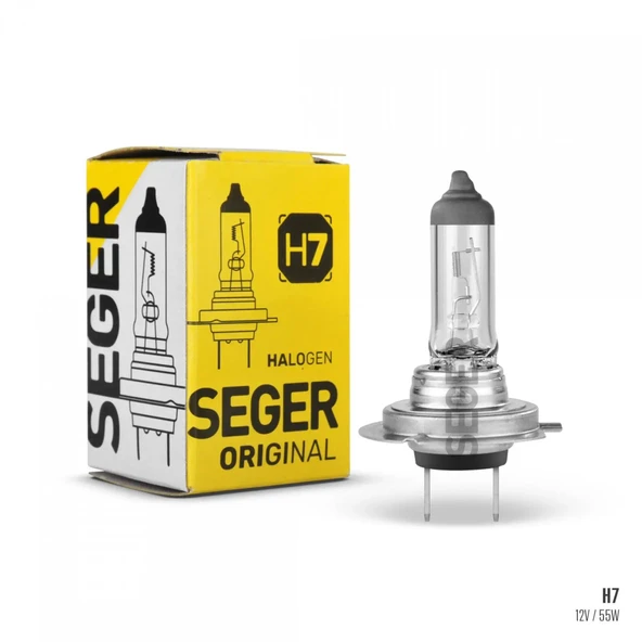 SEGER 12V 9005 HB3 AMPUL 60W P20d Standart Yenileme (3500 K) ürün görseli 1