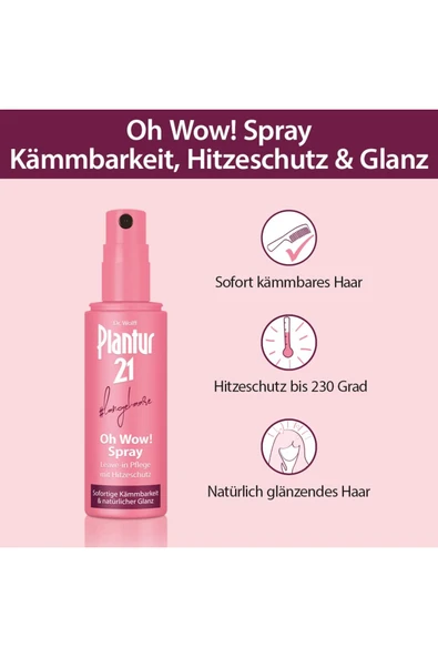 Plantur 21 Oh Wow Spray 100ml - Resim 3