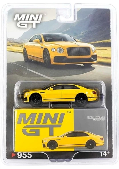 MİNİ GT 1/64 Bentley Flying Spur Monaco Yellow 955 Bl ürün görseli 1