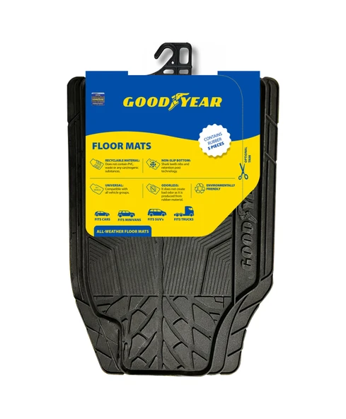 Goodyear Tüm Araçlara Uyumlu Universal 3D Havuzlu Oto Paspas ürün görseli 1