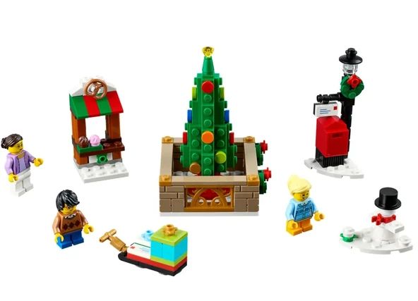 Lego 40263 Christmas Town Square - Resim 2