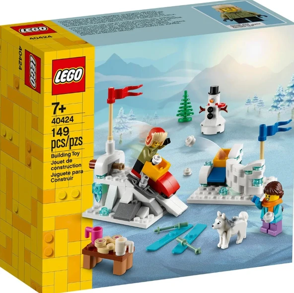 Lego 40424 Winter Snowball Fight ürün görseli 1