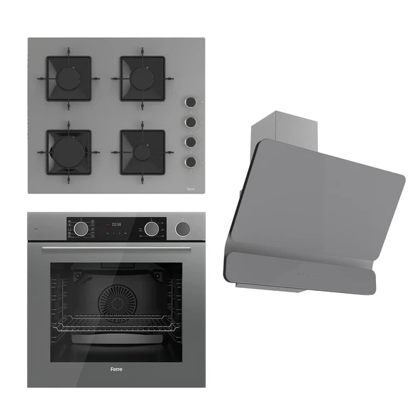 Ferre Steamart Ss Serisi Gri Set (ss208 + Xe64cpr +d082 ) ürün görseli 1