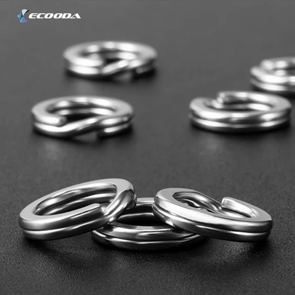Ecooda Exairetika Split Ring Halka - Resim 5