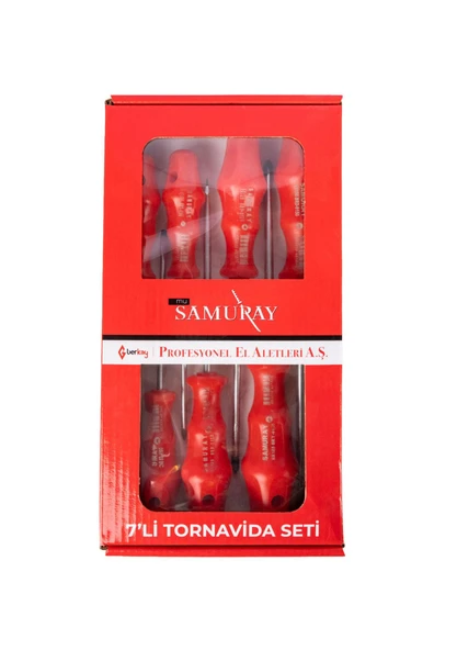 Samuray Profesyonel Tornavida Seti 7 li - 7000 ürün görseli 1