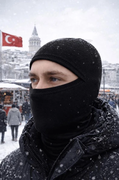 Single Sword Army Termal Kar Maskesi Erkek&Kadın Balaklava ürün görseli 1