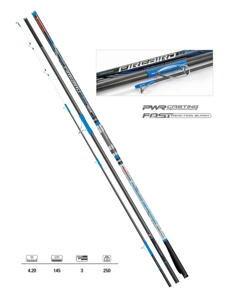 Trabucco FireBird L-Surf 420cm 250gr Surf Olta Kamışı ürün görseli 1
