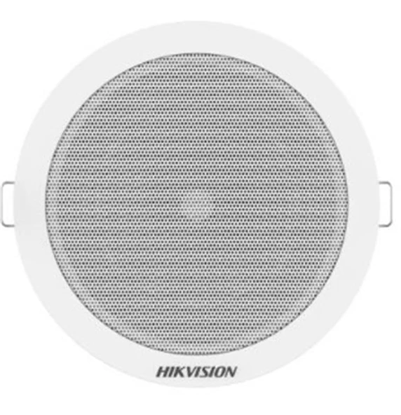 Hikvision DS-QAE0206G1-V 5.25" 6W 8Ohm Analog 100V Trafolu Tavan Gömme Hoparlör Beyaz ürün görseli 1