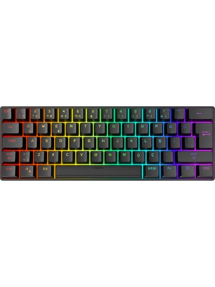 Gamepower Nexa HE60 1K RGB Manyetik 1K Hz Kablolu Gaming Klavye ürün görseli 1
