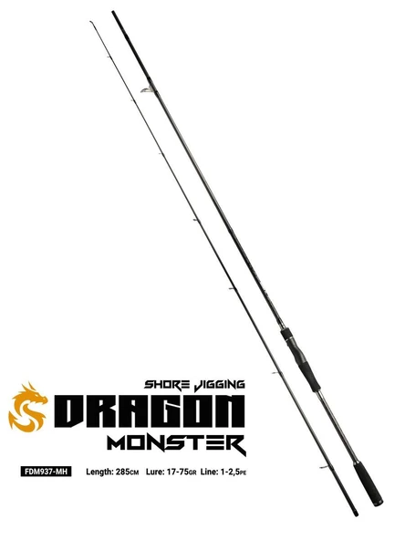 Fujin Dragon Monster 285cm 17-75gr Shorejig Kamışı ürün görseli 1