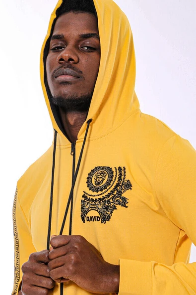 Hardal Kapşonlu Sweatshirt - Wessi - Resim 2