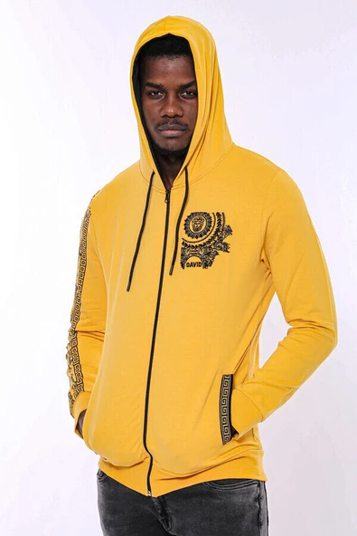 Hardal Kapşonlu Sweatshirt - Wessi ürün görseli 1