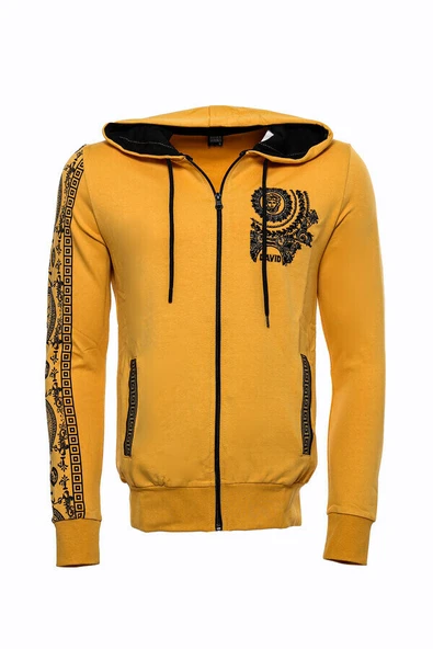 Hardal Kapşonlu Sweatshirt - Wessi - Resim 9